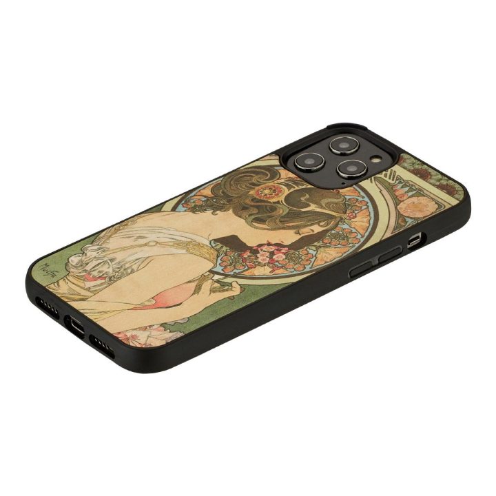 Juodas telefono dėklas Apple iPhone 12 Pro Max
