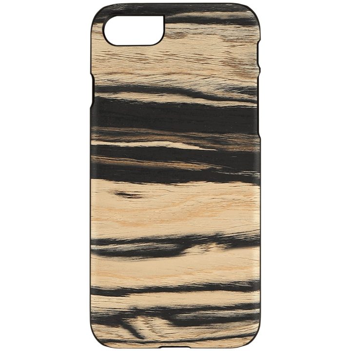 Telefono dėklas MAN&WOOD iPhone 7/8/SE (2020) White Ebony Black