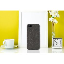 Juodas medinis dėklas iPhone 7/8/SE (2020)