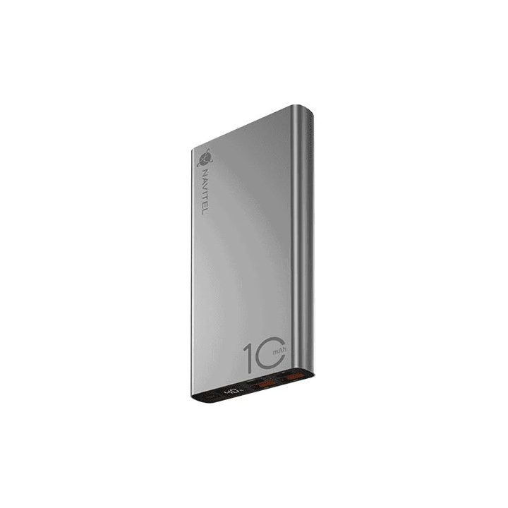 Navitel PWR10 AL Silver 10000 mAh 22,5 W powerbankas