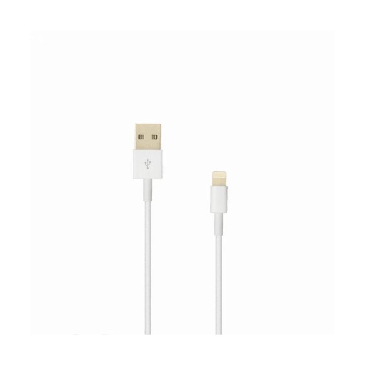 USB-A į Lightning laidas, 1 m, baltas