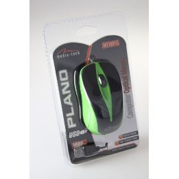 Laidinė optinė pelė Media-Tech Plano Green
