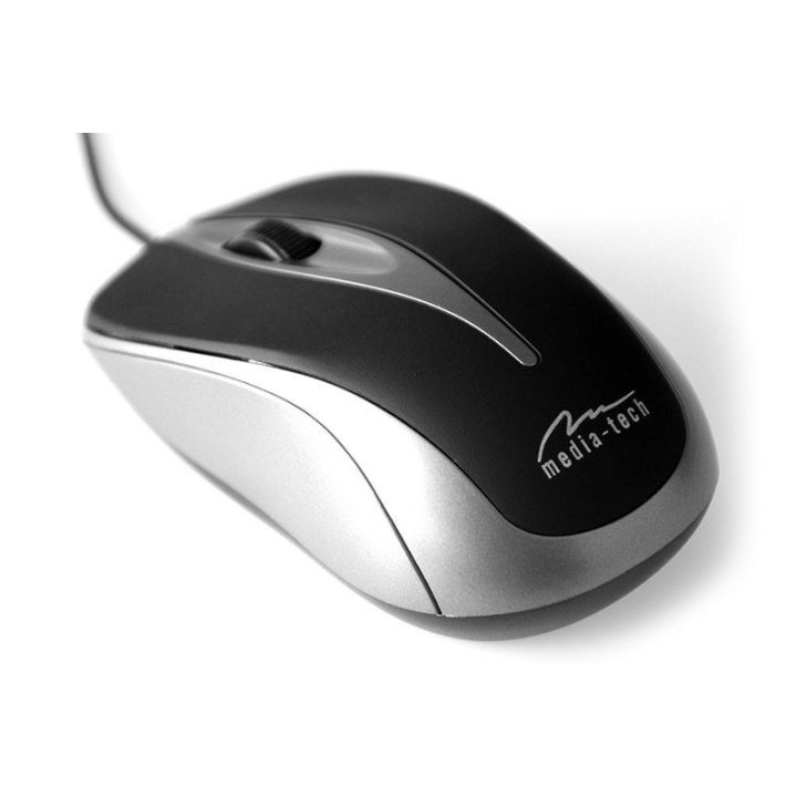 Laidinė optinė pelė Media-Tech Plano Titanium