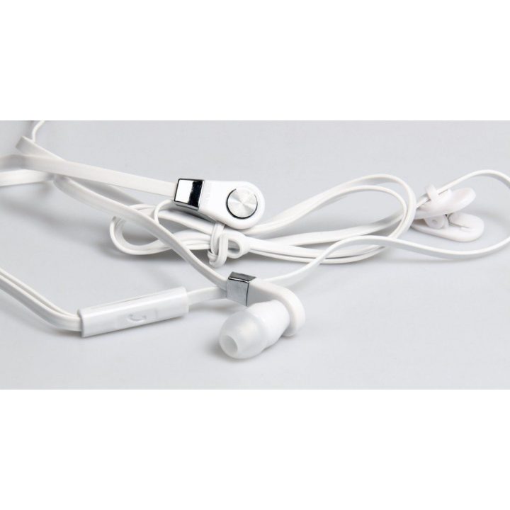 Ausinės su mikrofonu Media-Tech MagicSound DS-2, baltos