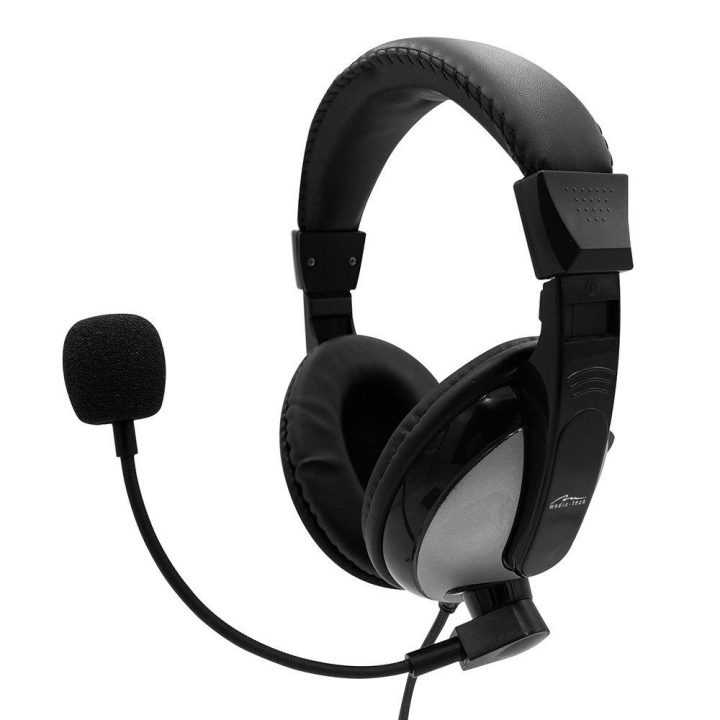 Media-Tech Turdus Pro stereo ausinės su mikrofonu