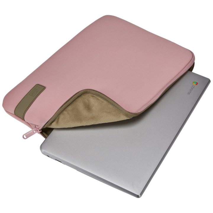 13,3 colio nešiojamojo kompiuterio dėklas Case Logic Reflect, Zephyr Pink/Mermaid
