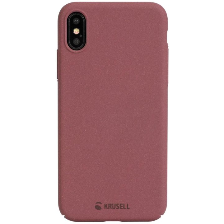 Plonas telefono dėklas Apple iPhone X/XS, rūdžių spalvos