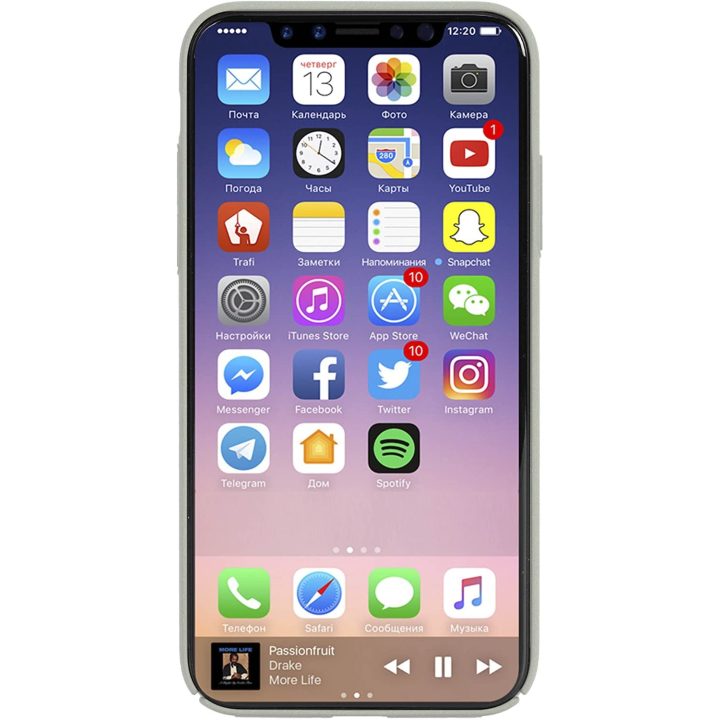 Smėlio spalvos telefono dėklas Apple iPhone X/XS Sandby