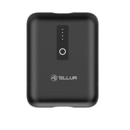 Tellur PD101 10000 mAh 30 W išorinė baterija, juoda
