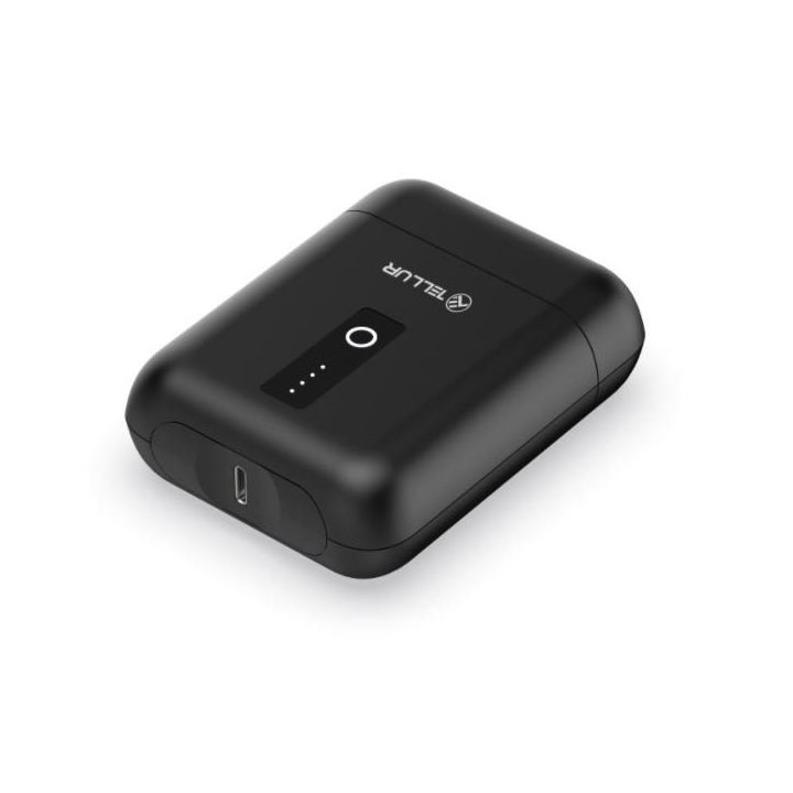 Tellur PD101 10000 mAh 30 W išorinė baterija, juoda