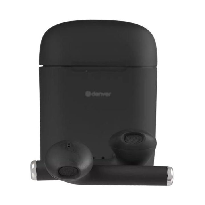 Denver TWE-46 belaidės Bluetooth ausinės, juodos