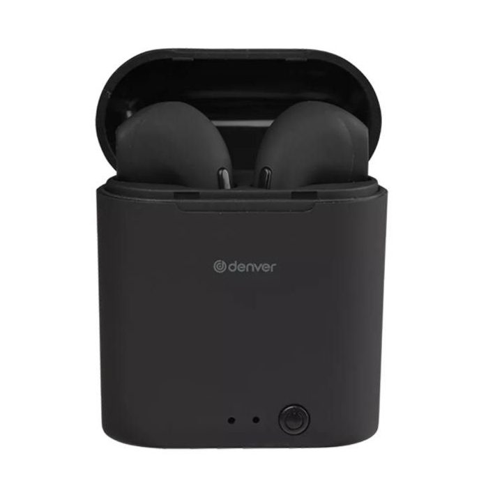 Denver TWE-46 belaidės Bluetooth ausinės, juodos