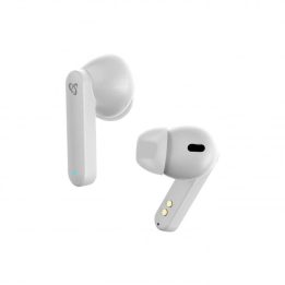 Belaidės į ausį įdedamos Bluetooth ausinės Sbox EB-TWS72, baltos