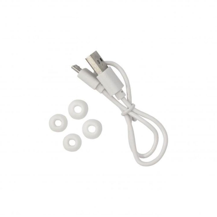 Belaidės į ausį įdedamos Bluetooth ausinės Sbox EB-TWS72, baltos