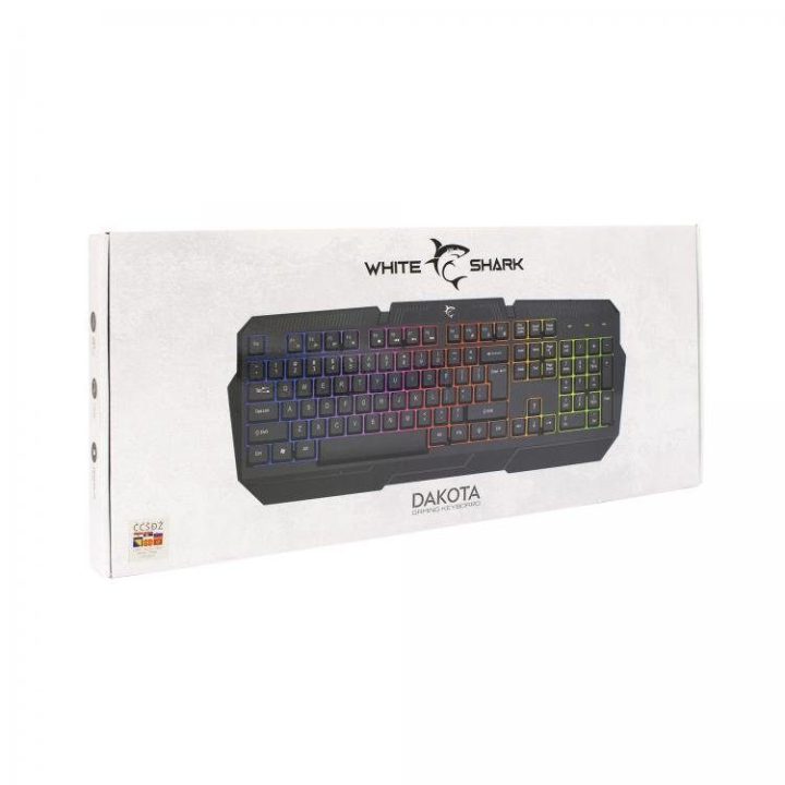 Membraninė žaidimų klaviatūra White Shark GK-2105 Dakota US
