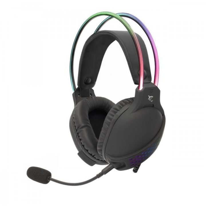 Žaidimų ausinės su RGB apšvietimu White Shark OX GH-2140