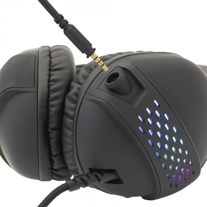 Žaidimų ausinės su RGB apšvietimu White Shark OX GH-2140