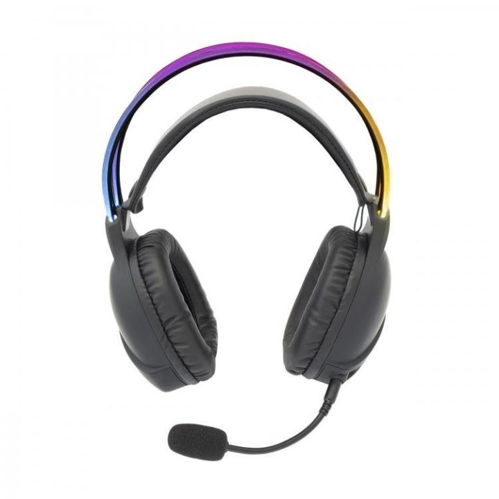 Žaidimų ausinės su RGB apšvietimu White Shark OX GH-2140
