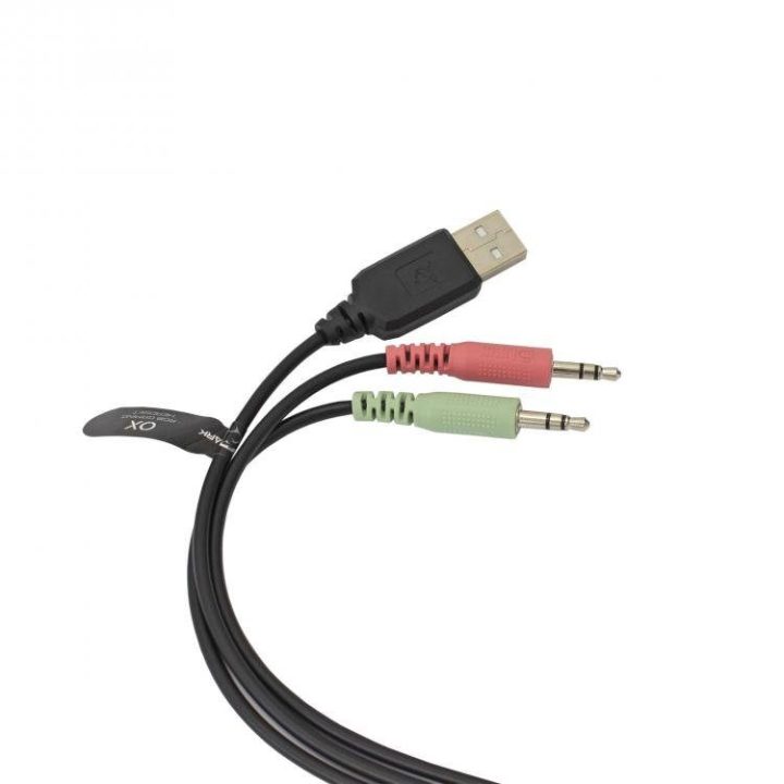 Žaidimų ausinės su RGB apšvietimu White Shark OX GH-2140