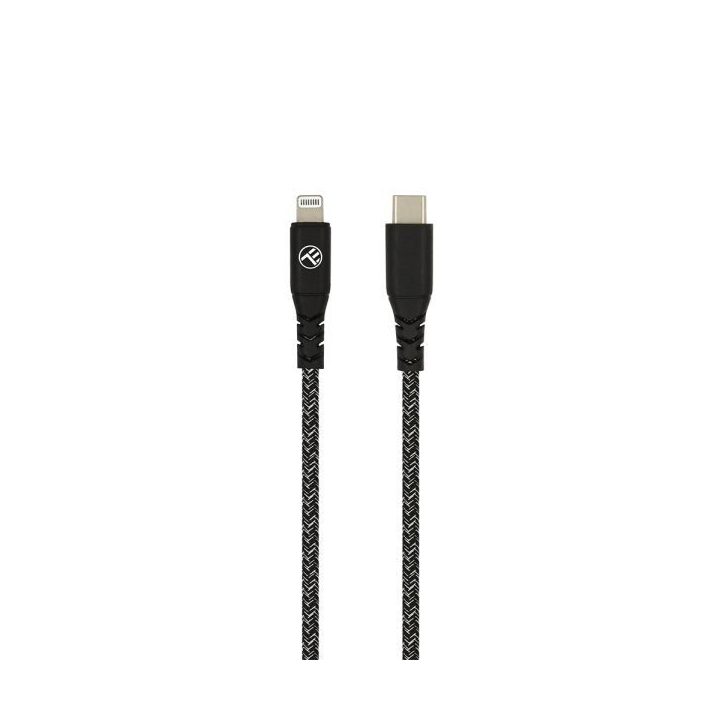 Type-C į Lightning laidas 3A PD60W, 1 m, juodas