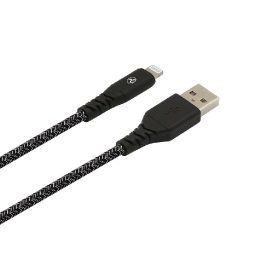 Tellur Green USB-A į Lightning laidas, 1 m, juodas