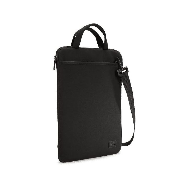 Juodas Chromebook dėklas nešiojamam kompiuteriui iki 14"