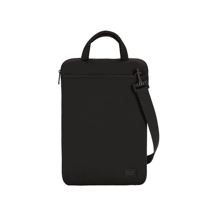 Juodas Chromebook dėklas nešiojamam kompiuteriui iki 14"