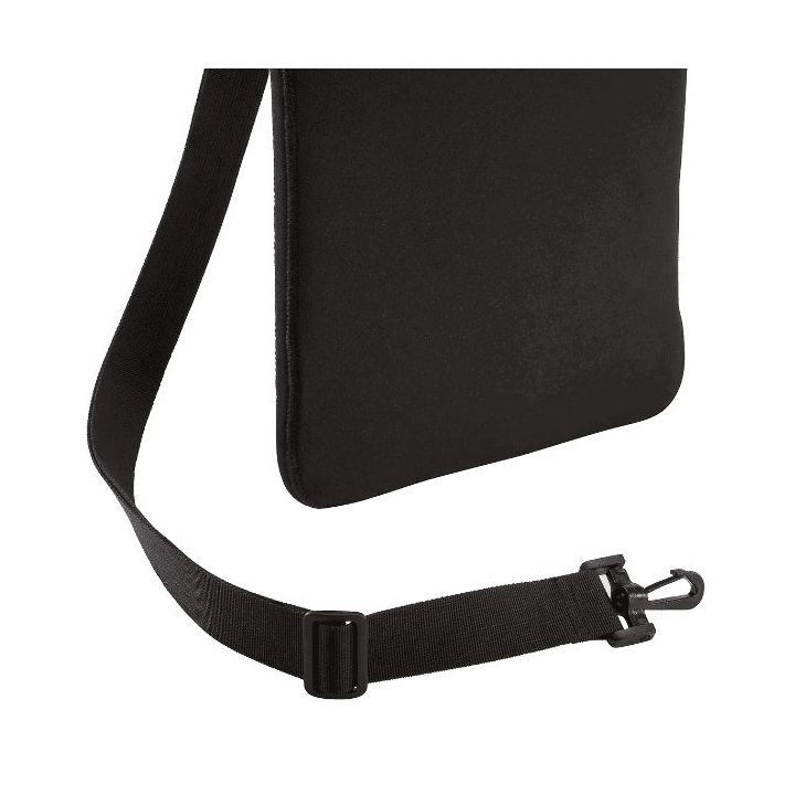 Juodas Chromebook dėklas nešiojamam kompiuteriui iki 14"