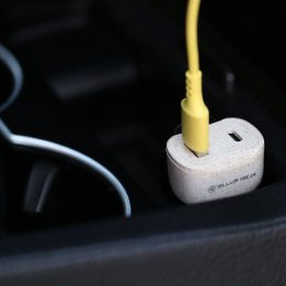 Kreminis automobilinis pakrovėjas 36W, 6A su PD ir QC3.0