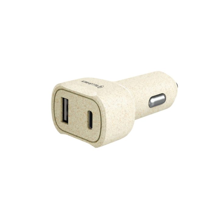 Kreminis automobilinis pakrovėjas 36W, 6A su PD ir QC3.0