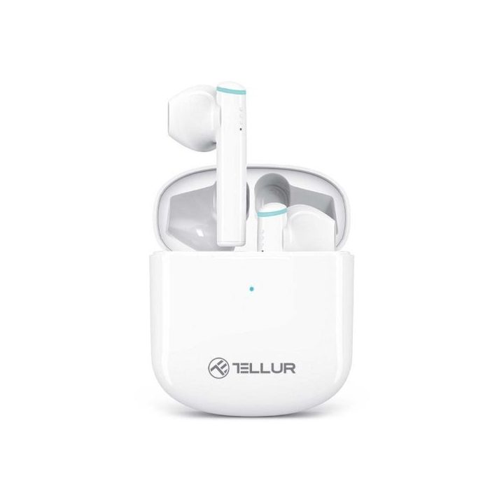 Tellur Aura belaidės ausinės, baltos