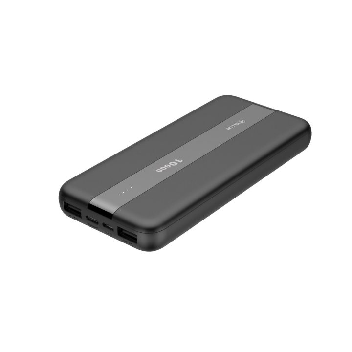 10 000 mAh juodas Tellur PBC103 powerbankas
