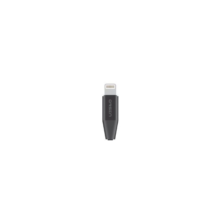 Juodas Lightning laidas 2,1 A, 1,2 m