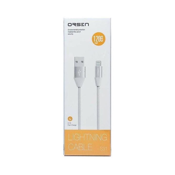 Pilkas micro USB duomenų laidas 2,1 A, 1,2 m