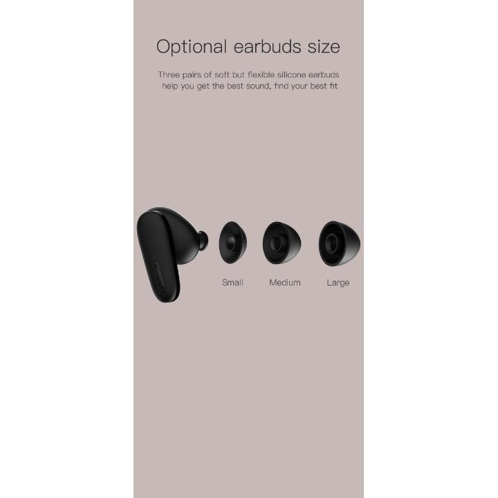 Juodos belaidės „Orsen T3“ Bluetooth ausinės