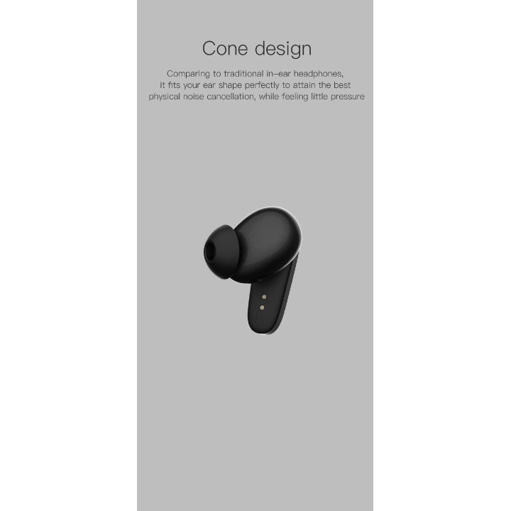 Juodos belaidės „Orsen T3“ Bluetooth ausinės