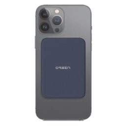 Mėlynas magnetinis belaidis išorinis akumuliatorius iPhone 12 ir 13, 4200 mAh