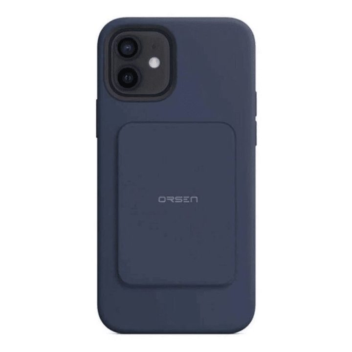 Mėlynas magnetinis belaidis išorinis akumuliatorius iPhone 12 ir 13, 4200 mAh