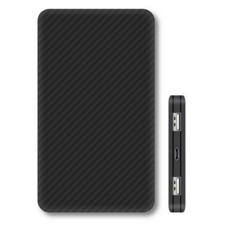 Juodas 5000 mAh išorinis akumuliatorius Eloop E30