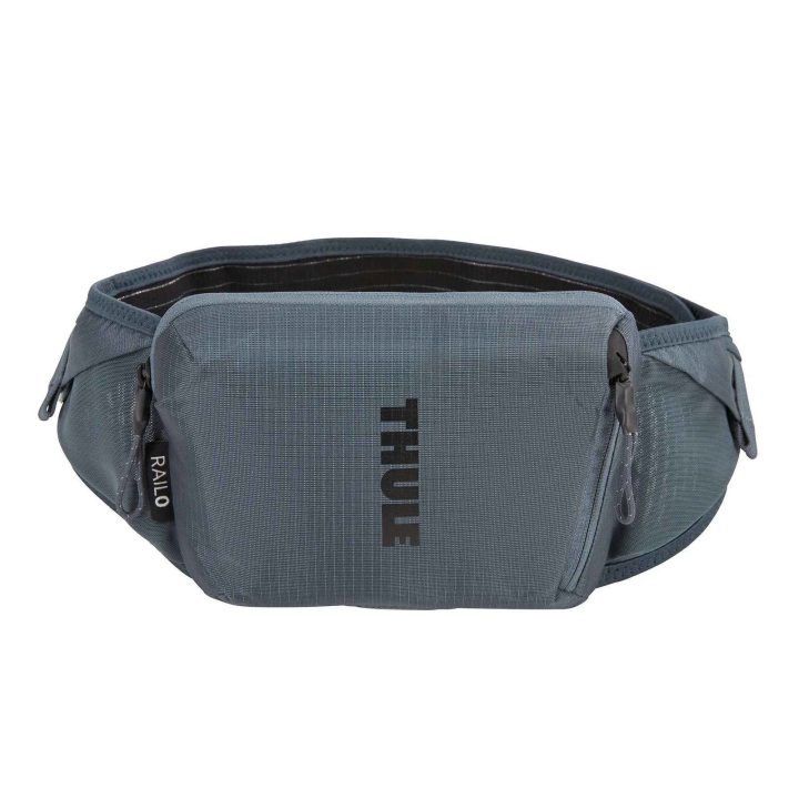 Thule Rail juosmens krepšys, tamsiai pilkas, 0,5 l