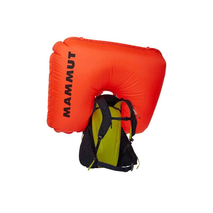 Slidinėjimo ir snieglenčių kuprinė su oro pagalvės sistema Thule Upslope 35 l, Lime Punch