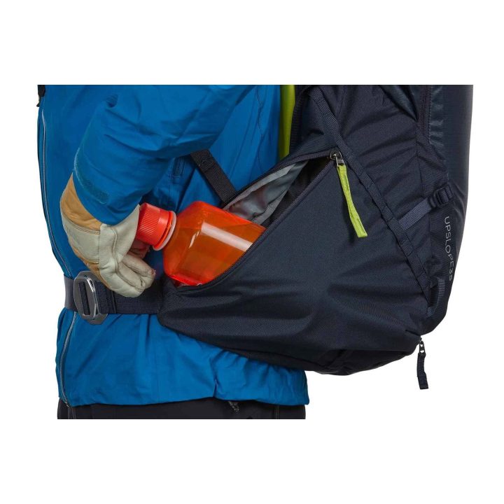 Slidinėjimo ir snieglenčių kuprinė su oro pagalvės sistema Thule Upslope 35 l, Lime Punch