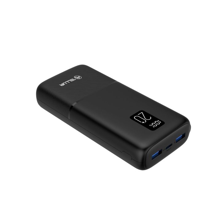 Powerbankas Tellur PD202 Boost Pro 20000 mAh, juodas