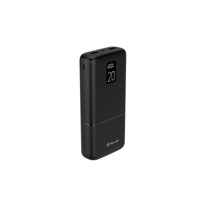 Powerbankas Tellur PD202 Boost Pro 20000 mAh, juodas