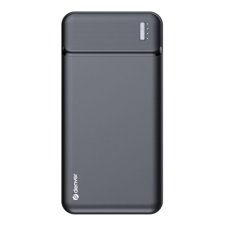 Denver 20000 mAh powerbankas su LED indikatoriais