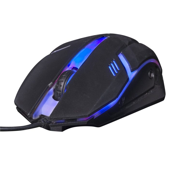 Žaidimų pelė su RGB apšvietimu, 1000 dpi