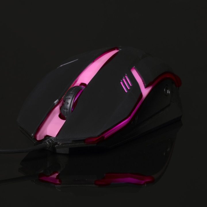 Žaidimų pelė su RGB apšvietimu, 1000 dpi