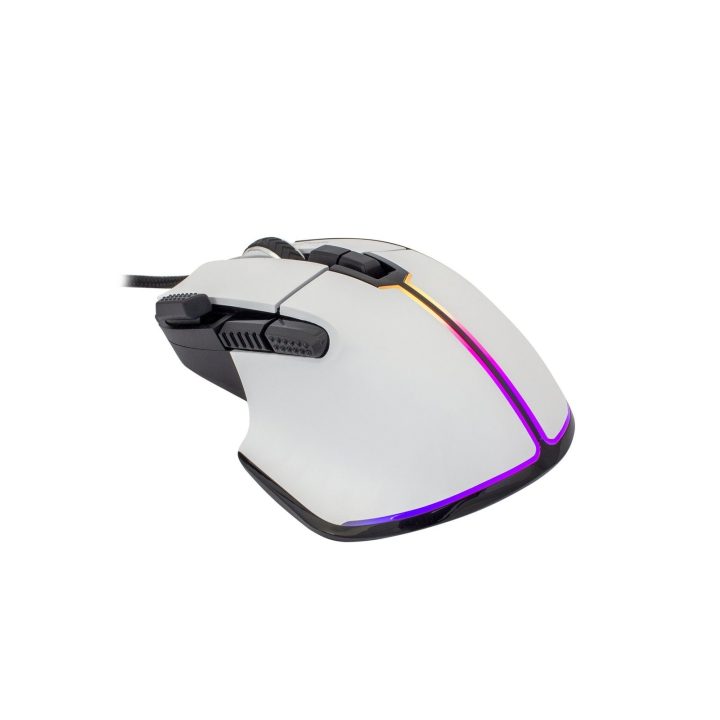 White Shark MARROK GM-9006 balta žaidimų pelė