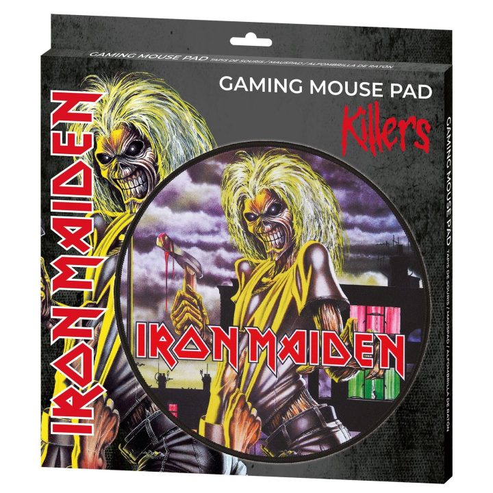 Iron Maiden žaidimų pelės kilimėlis, 30 cm