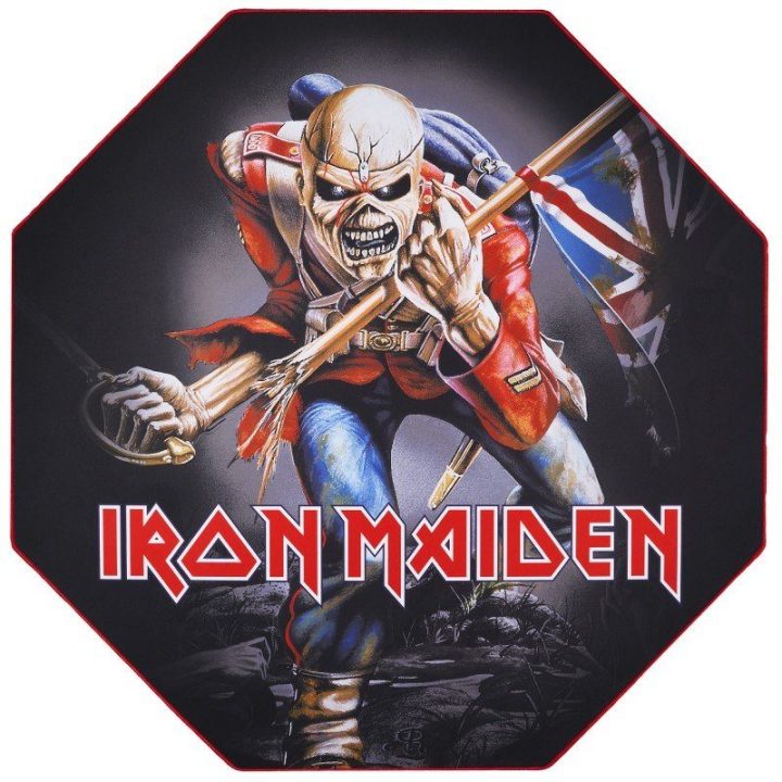 Iron Maiden žaidimų grindų kilimėlis, 100 cm